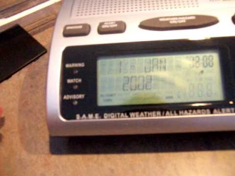 Midland Same Weather Radio Manual Wr-3000