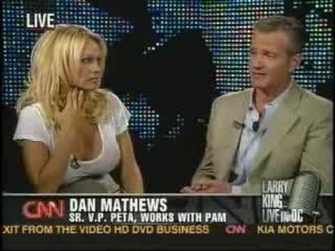 Pamela+Anderson+and+PETA+on+Larry+King