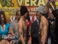 Julio Cesar Chavez Jr. vs. Brian Vera 2- weigh in and face off video