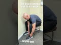Don't let tying your shoes being the only time you stretch!