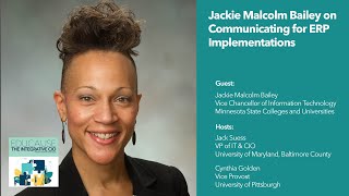 The Integraitve Cio Podcast Communicating For Erp Implementations With Jackie Malcolm Bailey