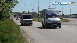 Видео В Керчи появилась опасная преграда на шоссе Героев Сталинграда от kerchnettv, шоссе Героев Сталинграда, Керчь, Украина