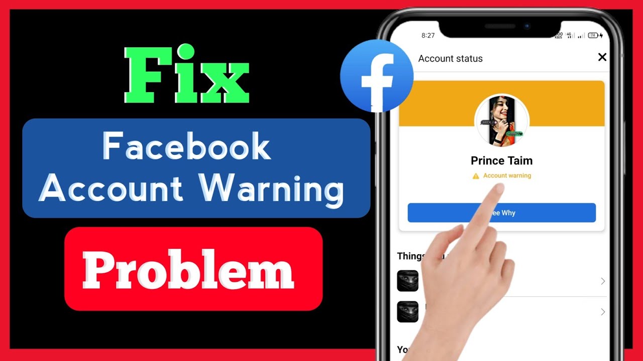 How To Remove Account Warning On Facebook Profile | How To Remove Account Warning On Facebook Profile |