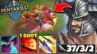 When The Rank 1 Tryndamere Drops 37 Kills Literal Slaughter