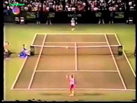 Monica セレス（セレシュ） vs Mary Joe Fernandez 1991 Miami ハイライト