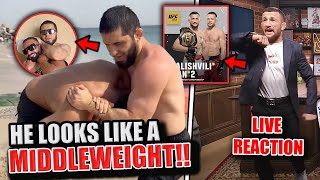 Islam Makhachevs Mive Transformation Merab Reacts Live Dana Whites Fight Announcement