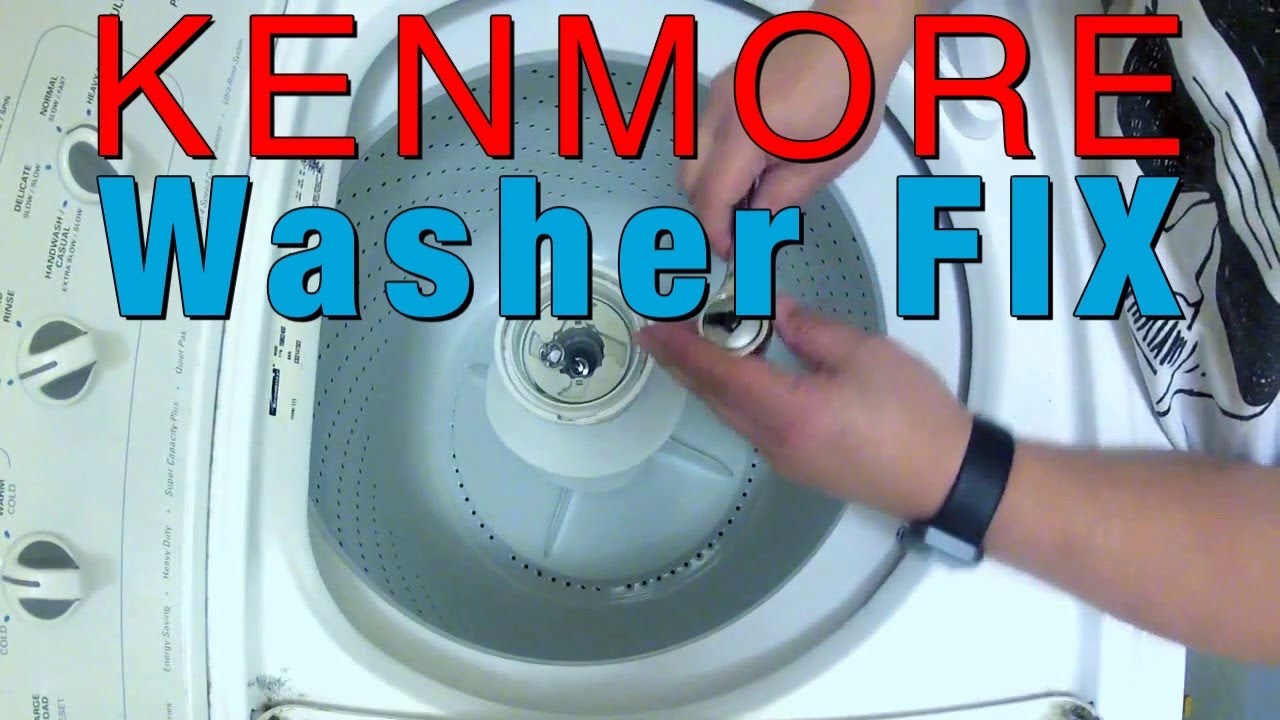 Washing machine agitator dildo