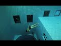 Guillaume Néry playing at NEMO 33, deepest swimming pool in the world