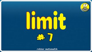 Limit 7 | Bebek Adımları |  Rehber Matematik #bebekadımları