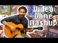 Video Game Theme Classical Guitar Medley - One Minute Mashup #26