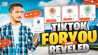 Tiktok For You Trick Reveled | 💯Working & Guaranteed | Pubg Mobile | HOW BRAND