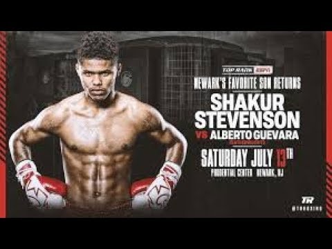 KQKC BOXING CALLING THE SHAKUR STEVENSON FIGHT