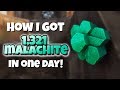 How I Got 1,321 Malachite in ONE day! | Fortnite Save The World
