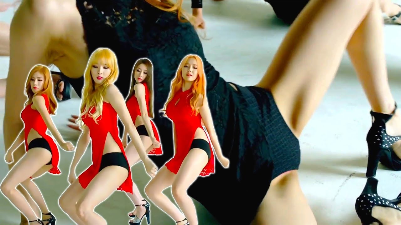 Kpop nude dance girls compiled