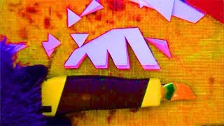 BOX CUTTER PAPER SNOWFLAKE • PAINT BY MONSTER