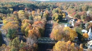 Millers Falls Drone View Main St Area