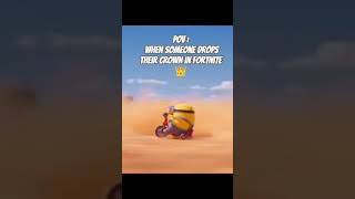 Pov When Someone Drops Their Crown In Fn