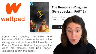 Youre A Christian Percy Reading Bad Percabeth Fanfiction