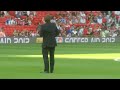 Mark Owen and John Bishop dancing Soccer Aid