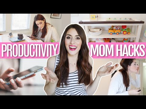 *GENIUS* Productivity Mom Hacks You Have To Try - YouTube