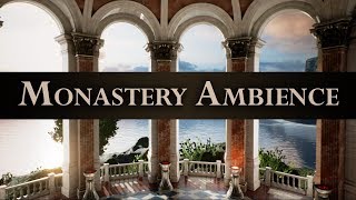 Gregorian Monastery Ambience | Backround Sounds | ASMR, Study, Contemplation | 2 Hours