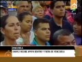 Chávez recibe apoyo dentro y fuera de Venezuela