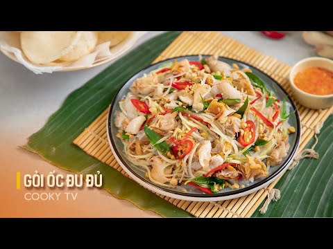 Cách làm gỏi ốc