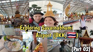 Exploring Suvarnabhumi Airport Bangkok, Thailand Going Home To The Philippines Hankay
