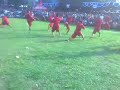 image Atraksi Ilmu Kebal Suku Bantik Di Lapangan Bantik Malalayang
