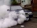 rover 414 burnout