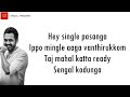 Single Pasanga lyrics360p