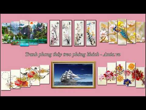 Tranh Treo Tường Phòng Khách Hợp Phong Thủy Bán Chạy Nhất
