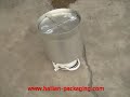 Video Stainless Steel Milk Cans