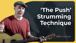Strumming Pattern Guitar Lesson - The Push Technique