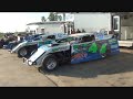 USMTS Modifieds Lakeside Speedway Gustin Wins Video