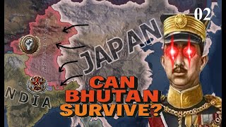 Can Bhutan Survive Against The Japanese Empire? Hearts Of Iron 4 A-Z Bhutan
