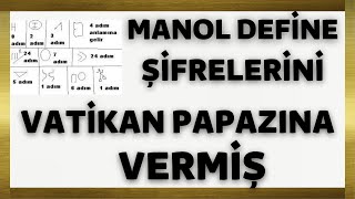 Manol Defi̇ne Şi̇freleri̇ni̇ Vati̇kan Papazina Vermi̇ş