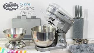 5L Freestanding Stand Mixers - Available In Black & Grey