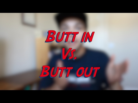 Butt in vs. Butt out - W27D1 - Daily Phrasal Verbs - Learn English online free video lessons