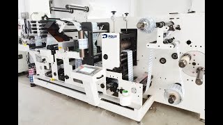 M370 at end-buyer site, make Delam/Realm, Varnish/cold foil, UV lamination, printing, die-cutting.