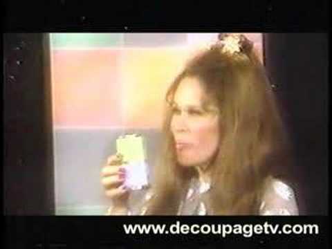 DECOUPAGE 2000 Part 7 of 9 Karen Black for Microbubble