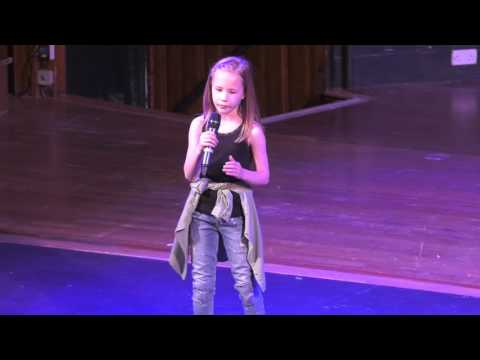 CHANDELIER/ TITANIUM- VARIOUS ARTIST performed by BROOKE BURKE at TeenStar North East Area Final