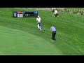 Ernie Els cards birdie with great chip in from rough at BMW
