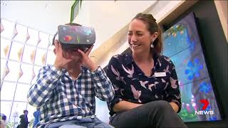 Virtual reality being used on children in hospitals Yahoo7 News1