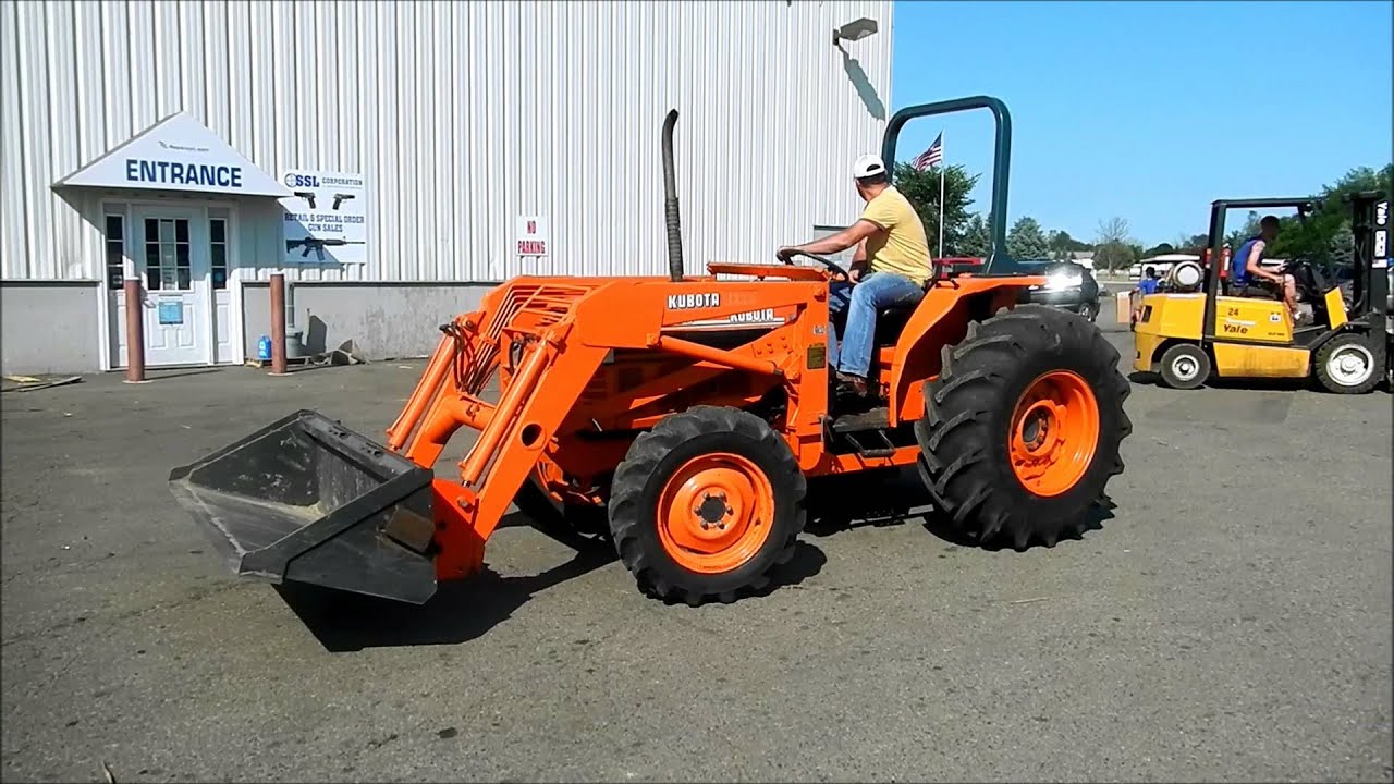 kubota 50 hp utility tractor