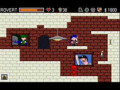 Video of game play for Hasslevania