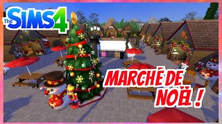 🎄 Marché de Noël sur Les Sims 4 !