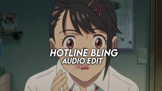 hotline bling - billie eilish ( instrumental ) - [edit audio]