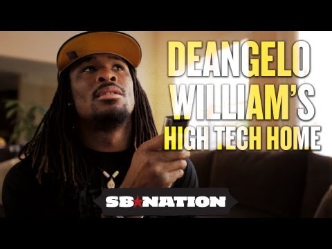 NFL Cribs 2012 - DeAngelo Williams' High Tech Home