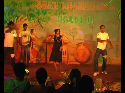 ringa ringa song dance by pu telugu students.avi